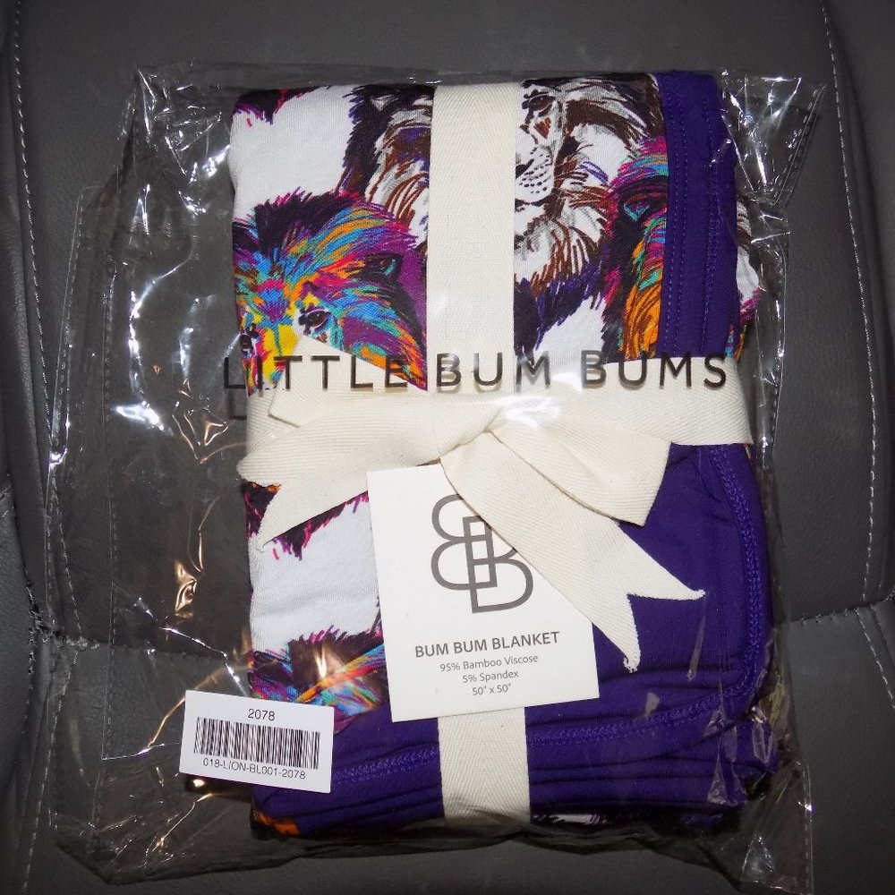 LITTLE BUM BUMS LBB I AIN'T LION BUM BUM BLANKET